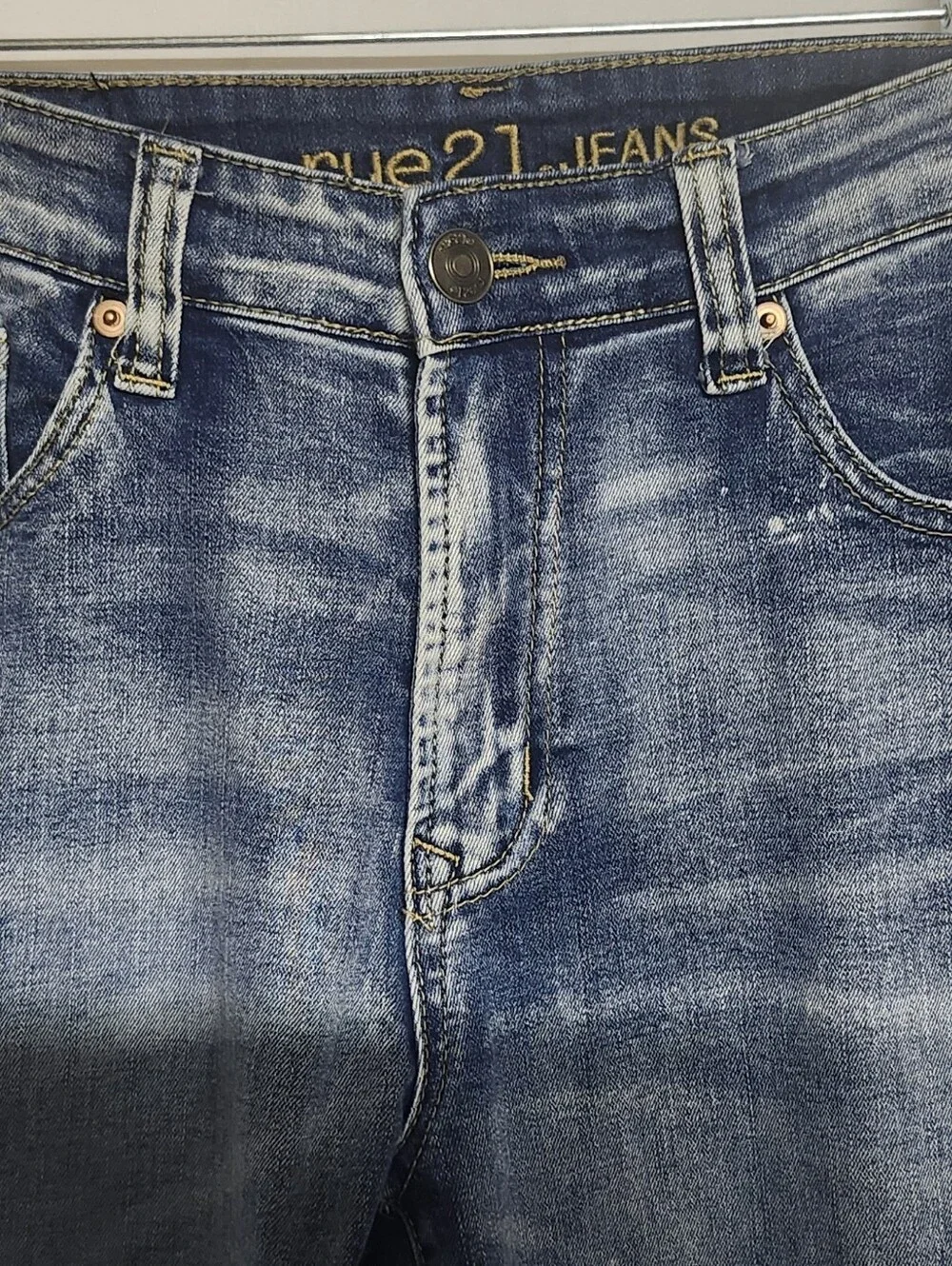 Rue 21 Men’s Bootcut Jeans - Light Blue Wash